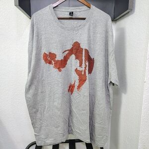 Loot Crate Gray Crew Neck Graphic Tshirt Size 3XL